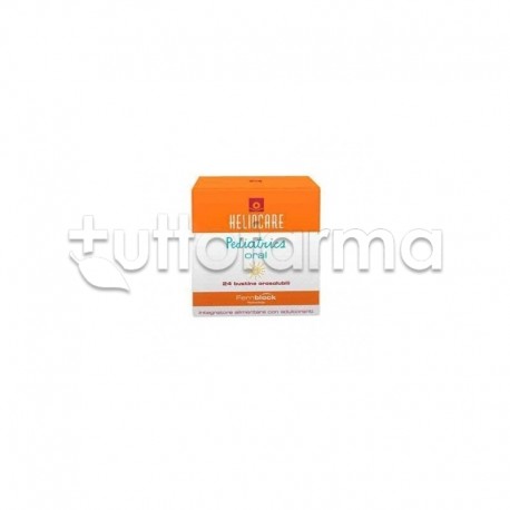 confezione Heliocare Pediatrics Oral Integratore Antiossidante per Bambini 24 Bustine confezione Heliocare Pediatrics Oral Integratore Antiossidante per Bambini 24 Bustine