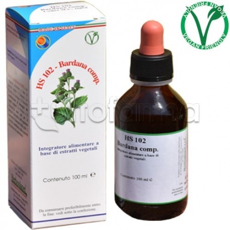 Herboplanet Hs102 Bardana Compositum Integratore Depurativo 100ml Herboplanet Hs102 Bardana Compositum Integratore Depurativo 100ml