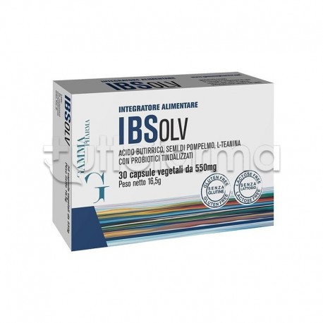 IBSolv Integratore per Gonfiore Addominale e Flatulenza 30 Capsule scatola