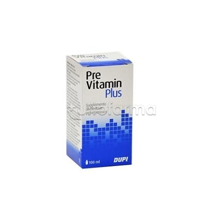 Previtamin Plus Integratore Vitaminico per Adulti e Bambini 100ml Previtamin Plus Integratore Vitaminico per Adulti e Bambini 100ml