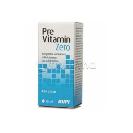 Previtamin Zero Integratore Vitaminico con Zinco per Neonati 10ml