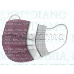 Mascherina Chirurgica Monouso a Triplo Strato Amen Stampa Ave Maria - Confezione 10 Pezzi - 40 Centesimi a Mascherina Mascherina Chirurgica Monouso a Triplo Strato Amen Stampa Ave Maria - Confezione 10 Pezzi - 40 Centesimi a Mascherina