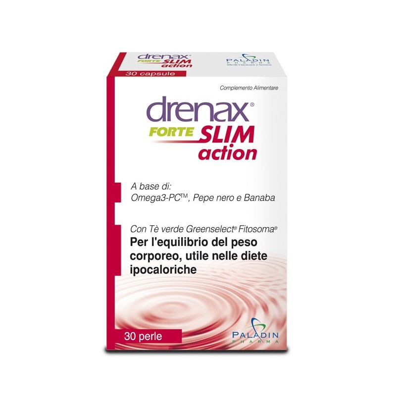 Drenax Forte Slim Action Integratore Dimagrante 30 Perle