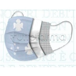 Mascherina Chirurgica Amen per Bambini Monouso a Triplo Strato Angelo Sky - Confezione 10 Pezzi - 40 Centesimi a Mascherina Mascherina Chirurgica Amen per Bambini Monouso a Triplo Strato Angelo Sky - Confezione 10 Pezzi - 40 Centesimi a Mascherina