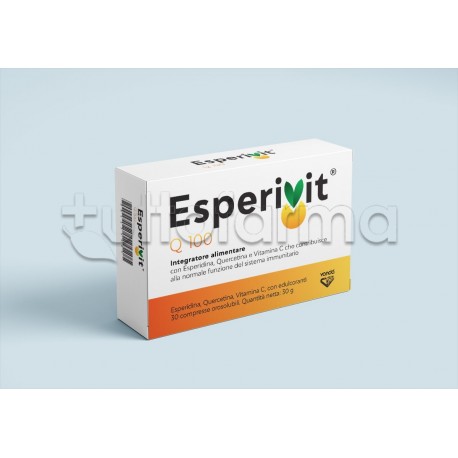 Vanda Esperivit Q 100 Integratore per Sistema Immunitario 30 Compresse Orosolubili Vanda Esperivit Q 100 Integratore per Sistema Immunitario 30 Compresse Orosolubili