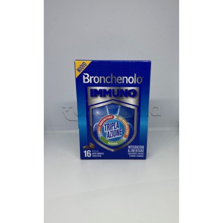Bronchenolo Immuno Integratore per Sistema Immunitario 16 Pastiglie Bronchenolo Immuno Integratore per Sistema Immunitario 16 Pastiglie