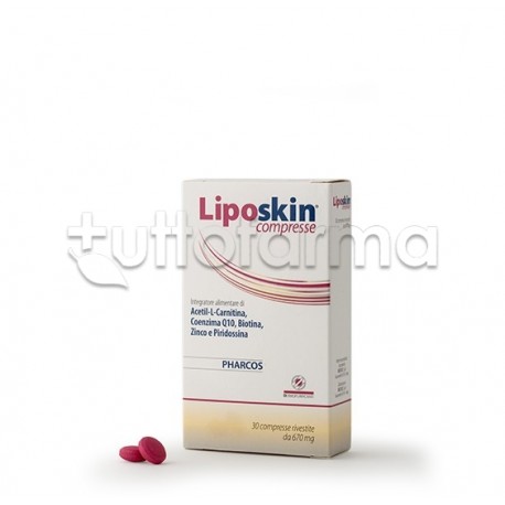 Liposkin Pharcos Integratore Per Pelle e Capelli 30 Compresse