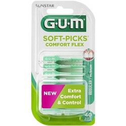 Gum Soft Picks Scovolino Comfort Flex 40 Pezzi