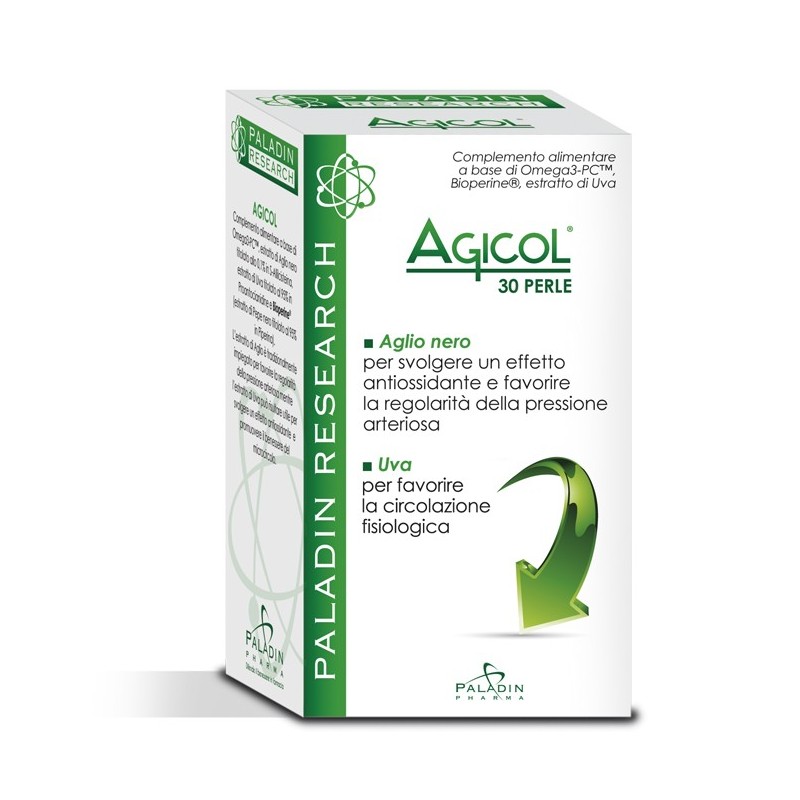 Agicol Softgel Per Pressione e Circolazione 30 Perle Agicol Softgel Per Pressione e Circolazione 30 Perle