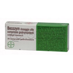 Becozym Dosaggio Alto 20 Compresse Gastroresistenti Vitamina B