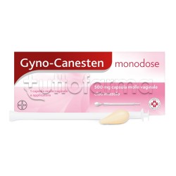 Gyno-Canesten Monodose 1 Capsula Molle Vaginale 500mg