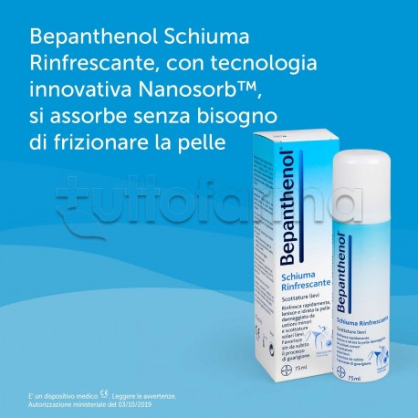 Bephantol Schiuma Spray Ustioni E Scottature 5% 75 Ml