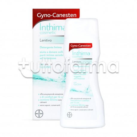 Gyno-Canesten Inthima Cosmetic Detergente Intimo Lenitivo 200 ml
