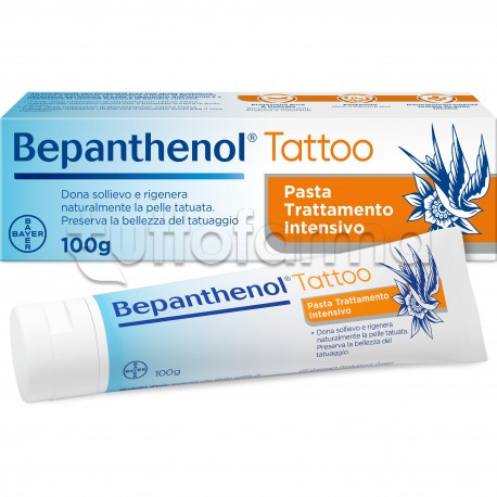 Bepanthenol Tattoo Pasta per i Tatuaggi 100g