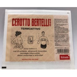 Cerotto Bertelli Medio per Dolori Muscolari e Articolari 16 x 12.5cm Cerotto Bertelli Medio per Dolori Muscolari e Articolari 16 x 12.5cm