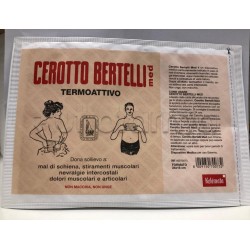 Cerotto Bertelli Grande per Dolori Muscolari e Articolari 24 x 16cm