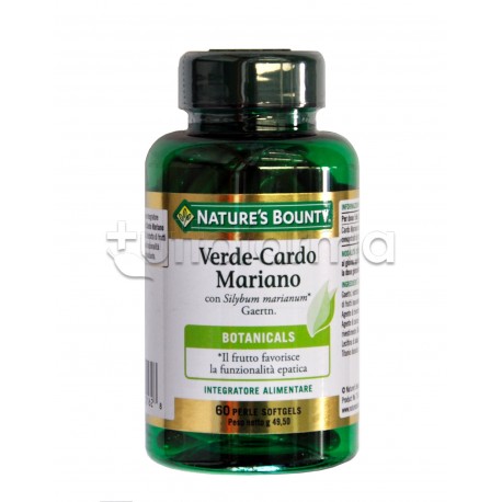 Verde-Cardo Mariano Integratore Funzionalità Epatica 60 Perle Verde-Cardo Mariano Integratore Funzionalità Epatica 60 Perle