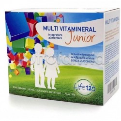 Life 120 Multi Vitamineral Junior Integratore Vitaminico per Bambini 30 Bustine Life 120 Multi Vitamineral Junior Integratore Vitaminico per Bambini 30 Bustine