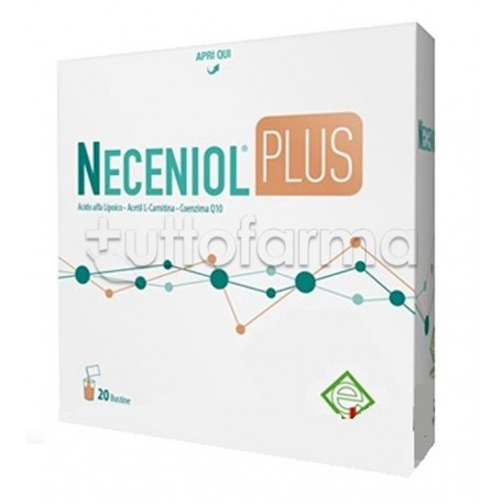 Neceniol Plus Integratore Antiossidante 20 Bustine