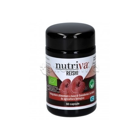Nutriva Reishi Integratore per Difese Immunitarie 60 Capsule Nutriva Reishi Integratore per Difese Immunitarie 60 Capsule