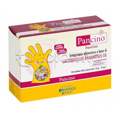 Pancino Integratore per Benessere Intestinale dei Bambini 10 Bustine Pancino Integratore per Benessere Intestinale dei Bambini 10 Bustine