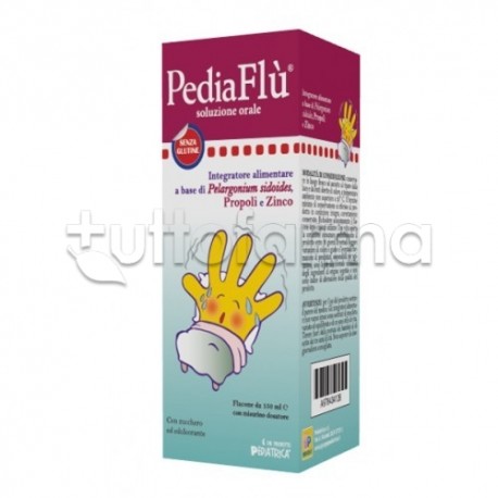 Pediaflu' Integratore per Vie Respiratorie dei Bambini 150ml