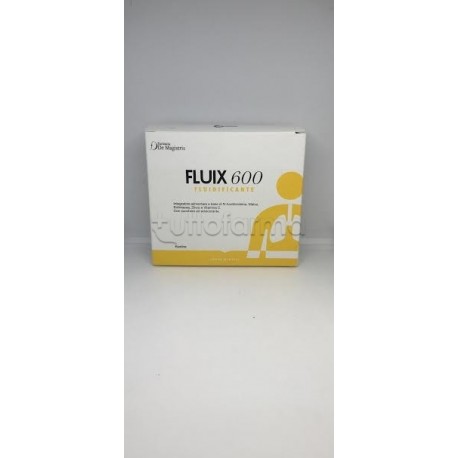 Fluix 600 Integratore Fluidificante per Vie Respiratorie 10 Bustine