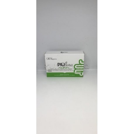 Piu' Flora Integratore con Fermenti Lattici 30 Capsule Piu' Flora Integratore con Fermenti Lattici 30 Capsule