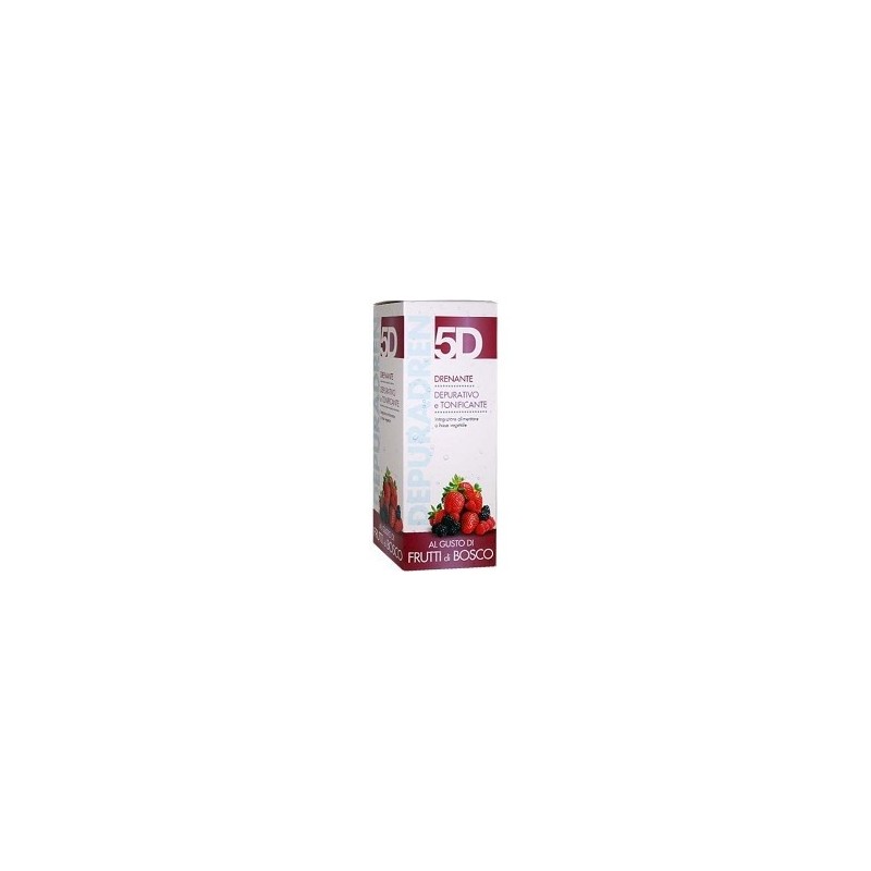 5D Depuradren Integratore Alimentare Drenante Tonificante Frutti Bosco 500 ml 5D Depuradren Integratore Alimentare Drenante Tonificante Frutti Bosco 500 ml