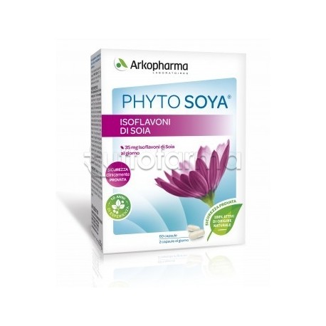 Phytosoya 17,5mg Integratore per la Menopausa 60 Capsule