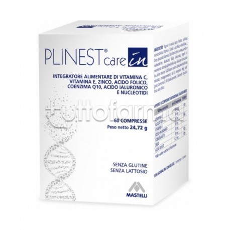 Plinest Care In Integratore per la Pelle 60 Compresse