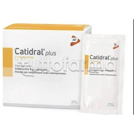 Catidral Plus Dispositivo Medico Contro Diarrea 20 Bustine