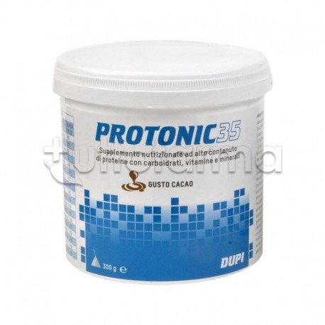 Protonic 35 Integratore con Vitamine e Minerali Gusto Cacao 300g Protonic 35 Integratore con Vitamine e Minerali Gusto Cacao 300g