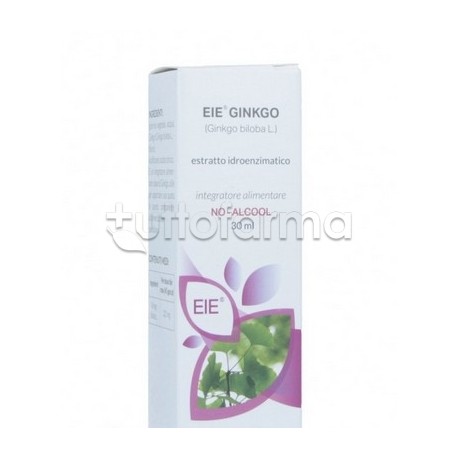 EIE Ginkgo Gocce Integratore per Memoria e Funzioni Cognitive 30ml EIE Ginkgo Gocce Integratore per Memoria e Funzioni Cognitive 30ml