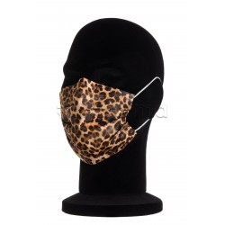 Mascherina Chirurgica per Adulti a Triplo Strato Leopardo - Confezione 10 Pezzi - 40 Centesimi a Mascherina Mascherina Chirurgica per Adulti a Triplo Strato Leopardo - Confezione 10 Pezzi - 40 Centesimi a Mascherina