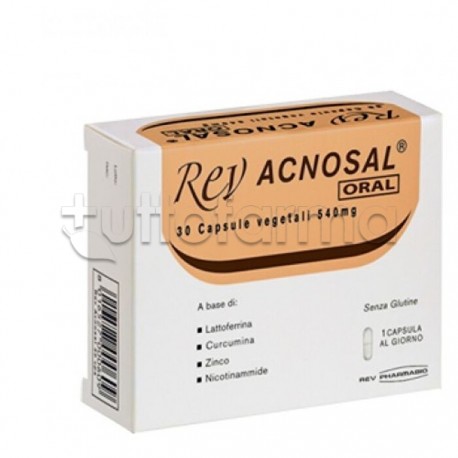 Rev Acnosal Oral Integratore Antiossidante 30 Capsule