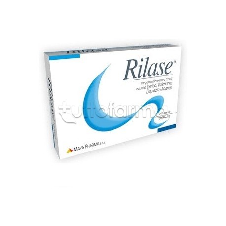 Rilase Integratore per Rilassamento Mentale 24 Capsule Rilase Integratore per Rilassamento Mentale 24 Capsule