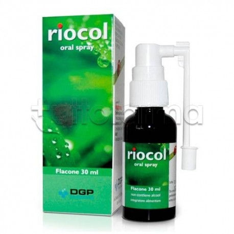 Riocol Oral Spray Integratore per Benessere della Gola 30ml Riocol Oral Spray Integratore per Benessere della Gola 30ml
