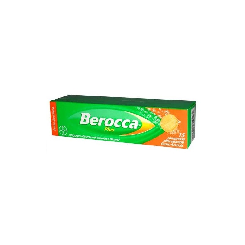 Berocca Plus Integratore Vitamine 15 Compresse Effervescenti
