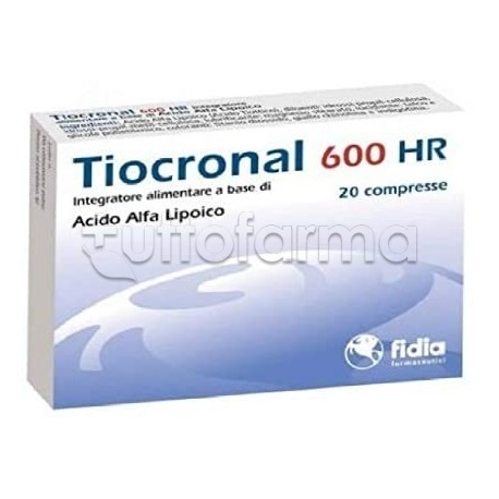 Tiocronal 600 HR Integratore Antiossidante 20 Compresse