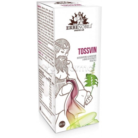 Erbenobili Tossvin Integratore per Vie Respiratorie 100ml Erbenobili Tossvin Integratore per Vie Respiratorie 100ml