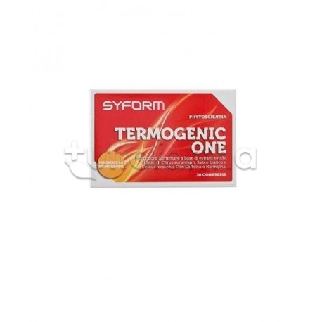 Termogenic One Integratore per Controllo del Peso 30 Compresse Termogenic One Integratore per Controllo del Peso 30 Compresse