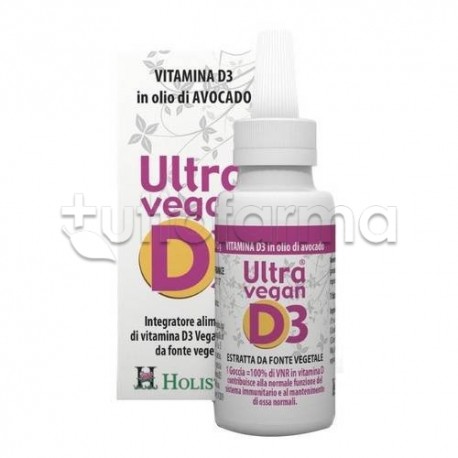 Sangalli Ultra Vegan D3 Integratore con Vitamina D 8ml Sangalli Ultra Vegan D3 Integratore con Vitamina D 8ml
