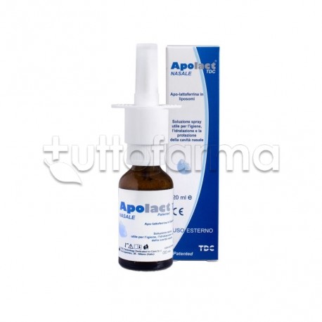 Apolact Nasale TDC Spray Nasale con Lattoferrina 20ml