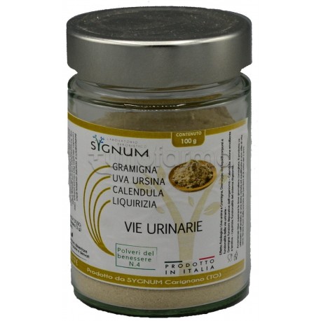 Sygnum Polvere del Benessere N.4 Vie Urinarie Integratore per Benessere Vie Urinarie 100g Sygnum Polvere del Benessere N.4 Vie Urinarie Integratore per Benessere Vie Urinarie 100g