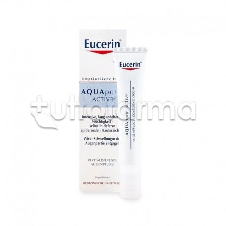 Eucerin Aquaporin Active Trattamento Contorno Occhi Idratante 15ml