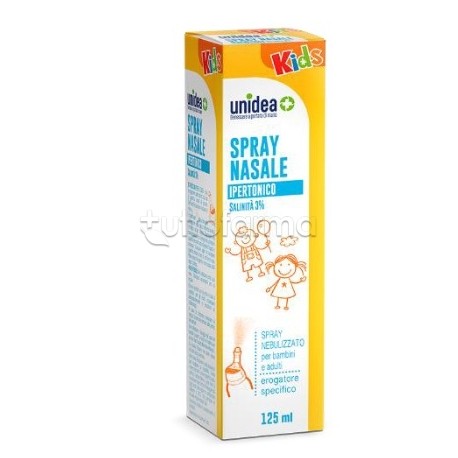 Unidea Acqua di Mare Ipertonica Spray Nasale 125ml