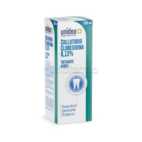 Unidea Collutorio con Clorexidina 0,12% 250ml