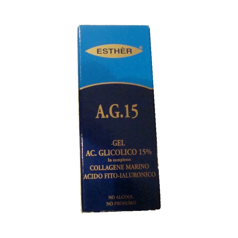 Esther A.G. 15 Gel Idratante Pelle Grassa 30 ml