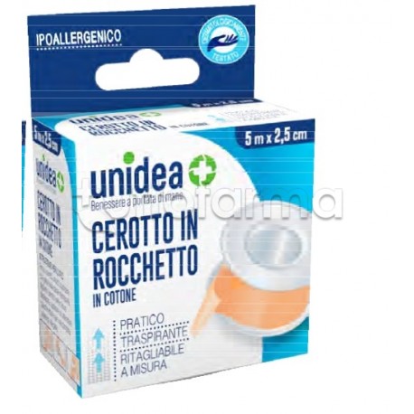 Unidea Cerotti in Rocchetto in Tela 5 x 2,5cm